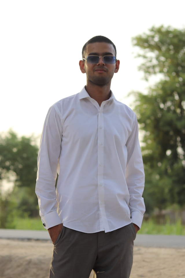 Classic White Formal Shirt