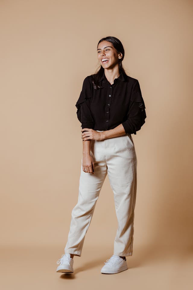 Formal Ankle-Length Trousers